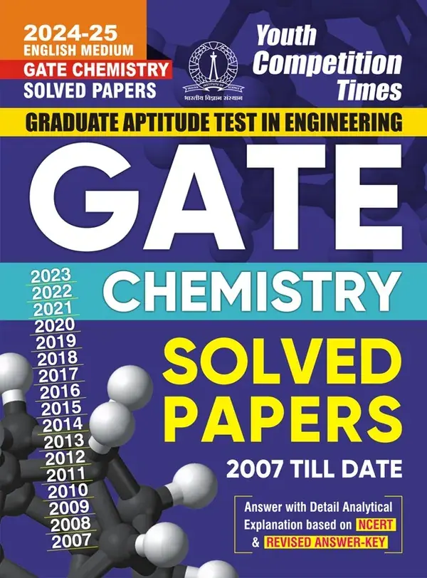 GATE Chemistry Solved Papers 2024-25 [English Medium] - YCT