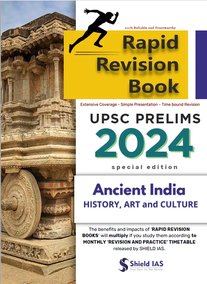 Ancient History Rapid Revision Book for UPSC Prelims 2024 - ShieldIAS