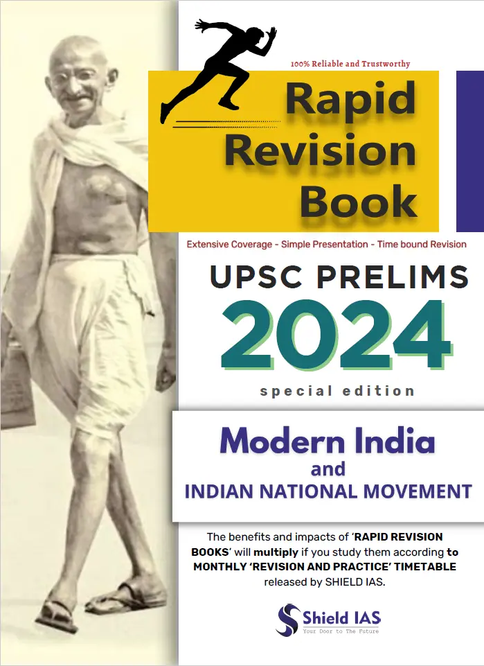 Modern History Rapid Revision Book for UPSC Prelims 2024 - ShieldIAS