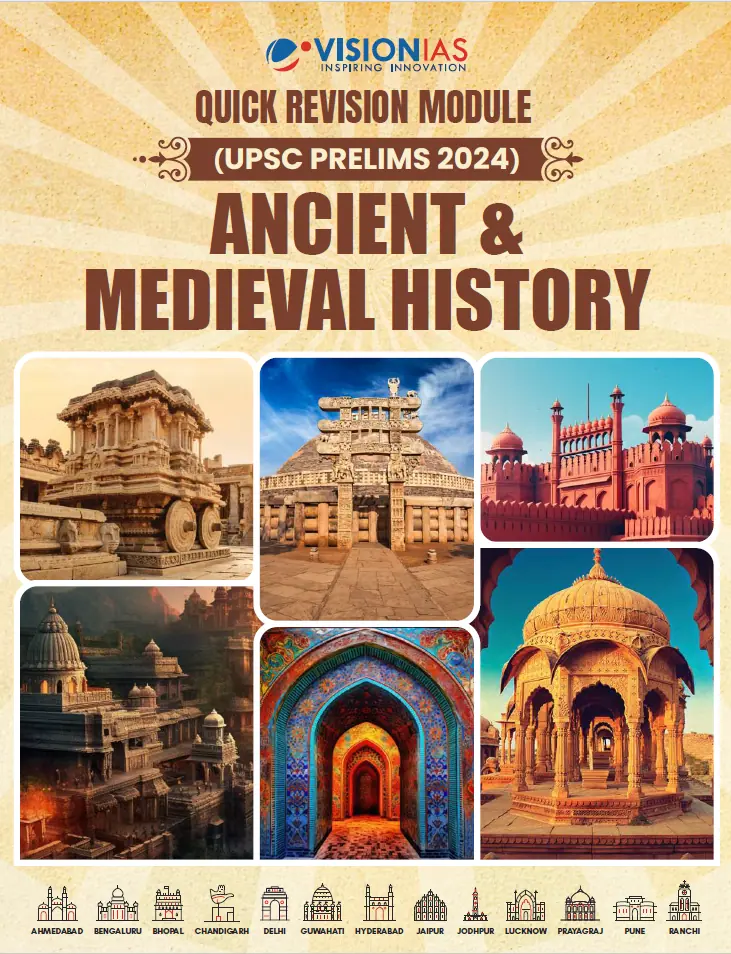 VisionIAS Ancient & Medieval History 2024 Quick Revision Module