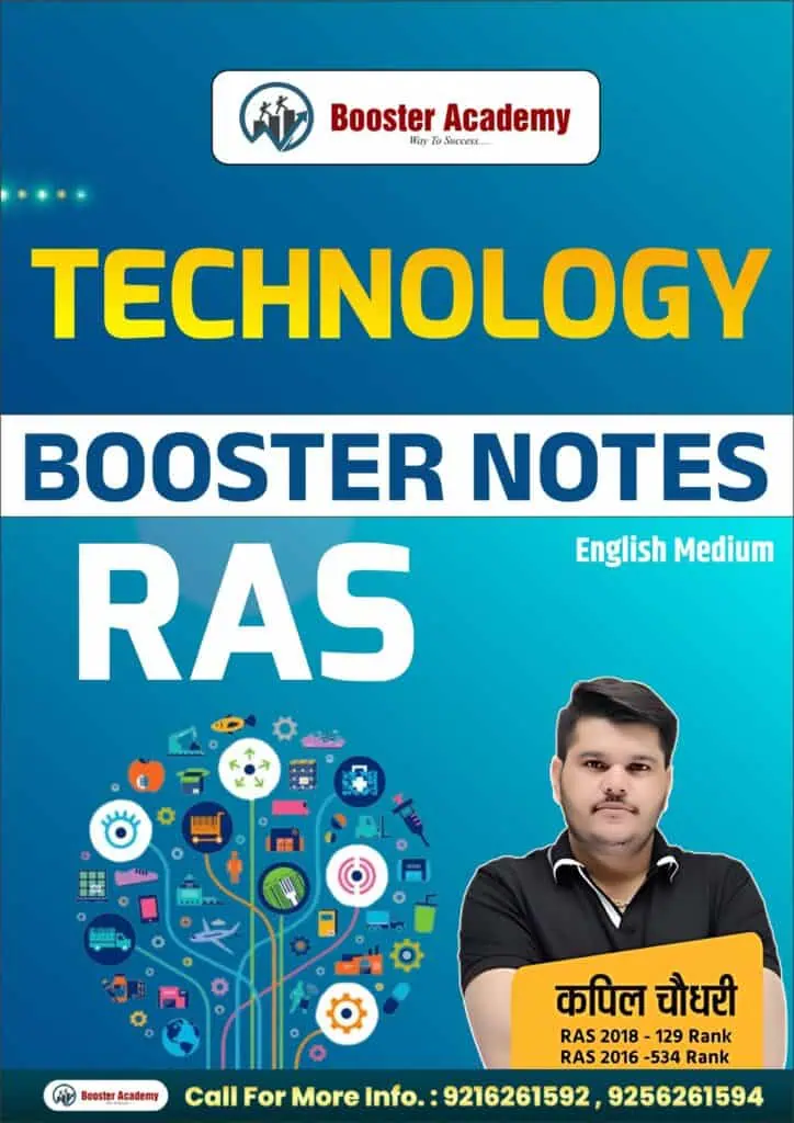 Technology Notes - Booster Academy [English Medium]