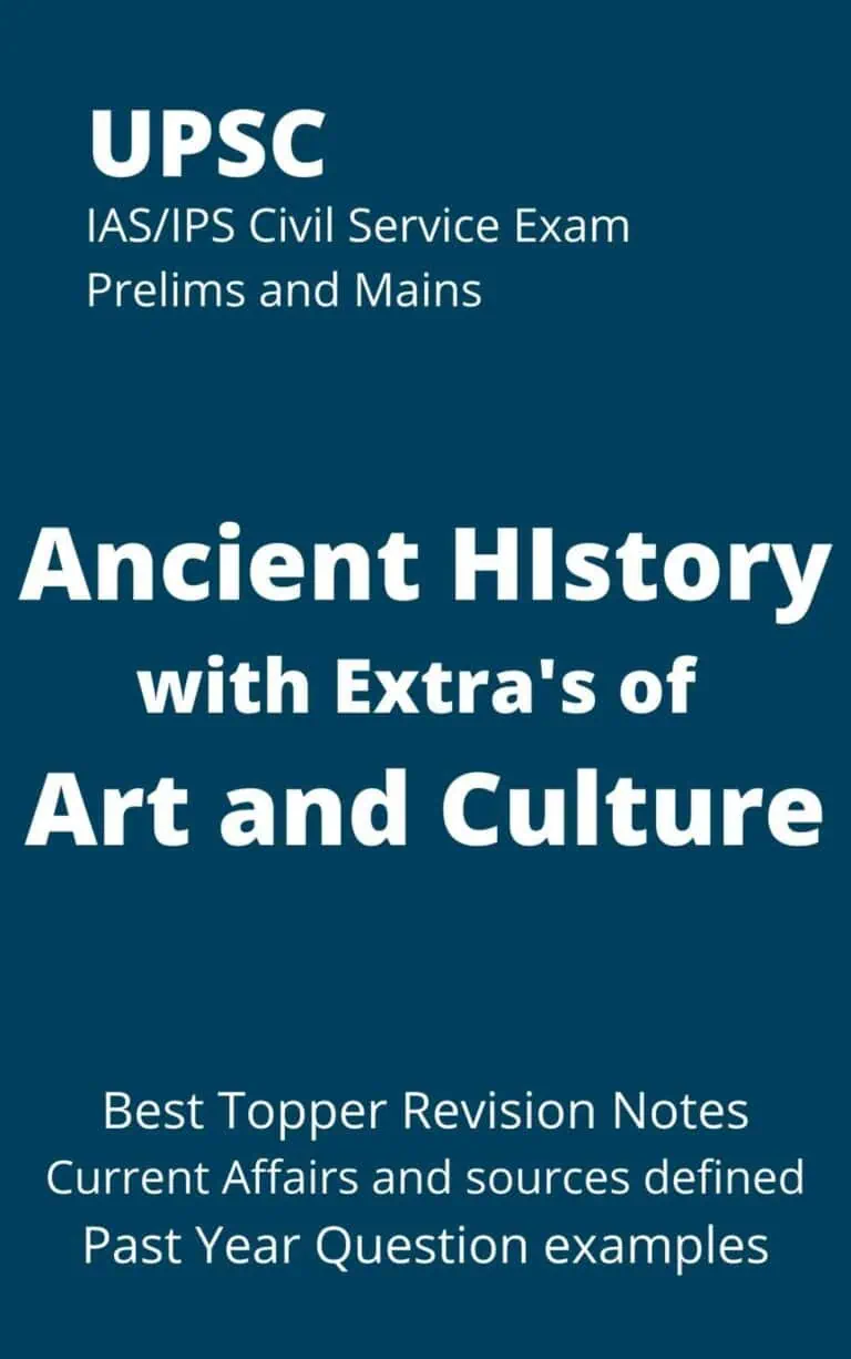 Ancient History with Xtra Art & Culture UPSC IAS_IPS Civil Service Exam - Disha Patel