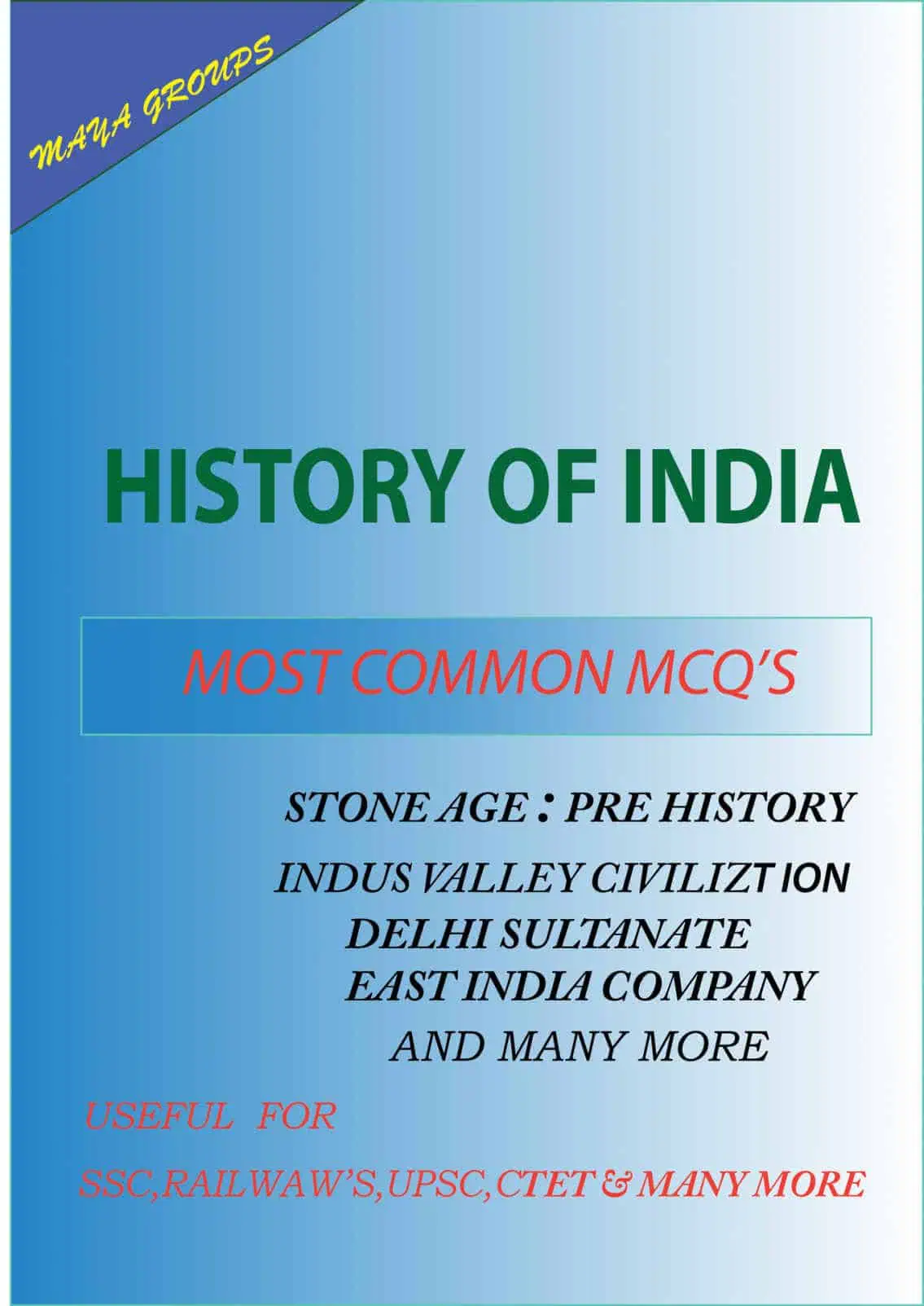 History of India Most Common MCQs - Maya Groups