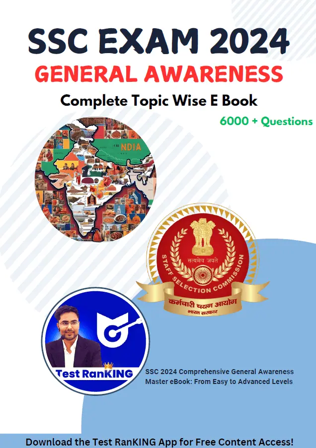 SSC 2024 Complete General Awareness PYQs Chapterwise (Easy to Hard Level) by Gagan Pratap Sir [English & Hindi]